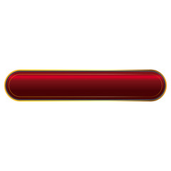 Red islamic golden banner shape text box