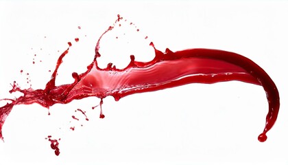 Dirt scattered, soil pile flying isolated on white background, top view