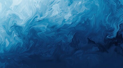 Serene sapphire to sky blue background with swirling gray smoke for a peaceful vibe