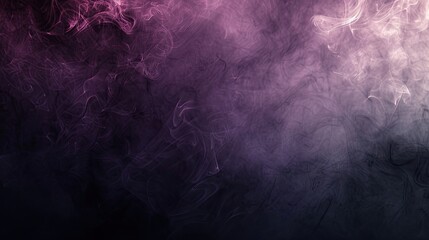 Black to plum gradient wallpaper with silver smoke giving a sophisticated mysterious air