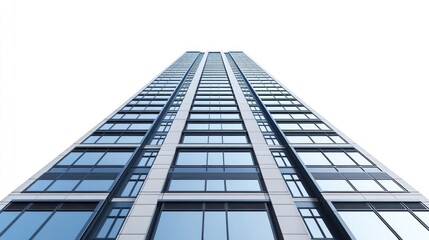 Modern Skyscraper Reaching for the Sky