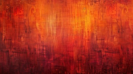 Obraz premium Deep reds and oranges with heavy canvas texture providing warmth to the background