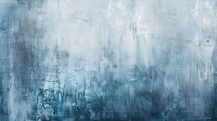 Fototapeta premium Elegant blue and silver wallpaper with smooth paper texture and subtle sheen