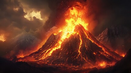 Volcano Eruption
