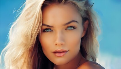 portrait of a beautiful woman