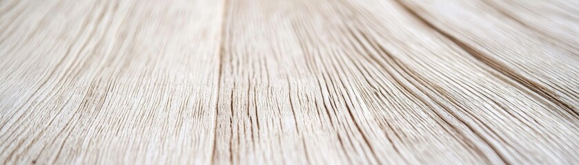 Fototapeta premium Serene Birch Wood Texture with Soft Grain Patterns, Close-up Copy Space for Text