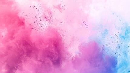 Obraz premium A colorful explosion of blue and pink sparks