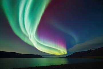 Enchanting Aurora Borealis Lights with Radiant Glow and Ethereal Sky Effects