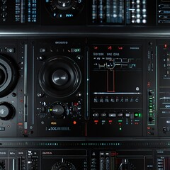 Fototapeta premium tehcno background