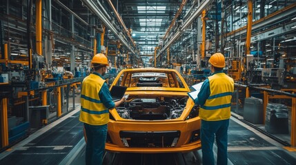 Car Manufacturing Assembly Line