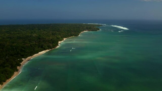 Island landscape ocean G-land Nature
