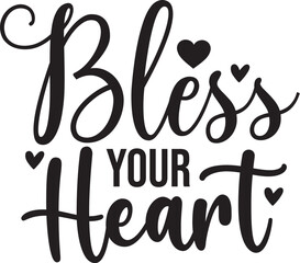 Bless Your Heart svg