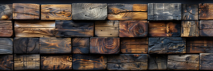 wooden wall texture, hyperrealistic, detailed close-up of aged and weathered wooden planks