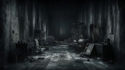 Grunge dark background