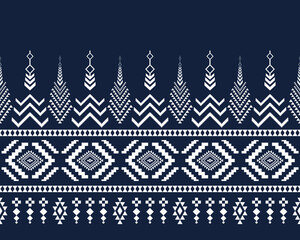 abstract Traditional geometric ethnic fabric pattern ornate elements with ethnic patterns design for textiles, rugs, clothing, sarong, scarf, batik, wrap, embroidery, print, curtain, carpe