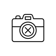 Photo detox outline icons, minimalist vector illustration ,simple transparent graphic element .Isolated on white background