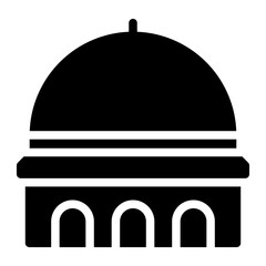 Cupola glyph icon