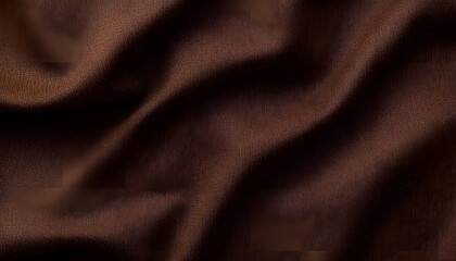 dark brown fabric cloth texture background seamless pattern of natural textile