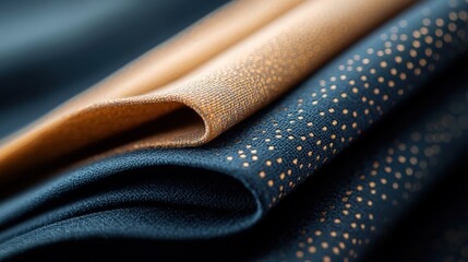 Luxurious Fabric Design Featuring Intricate Patterns in Elegant Mesh of Colors and Textures.