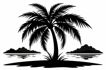 palm tree silhouette,palm tree white background palam tree icon