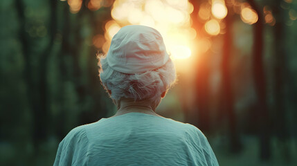 Female Caregiver And Senior Woman With Walker