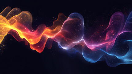 Fototapeta premium Quantum Data Stream
