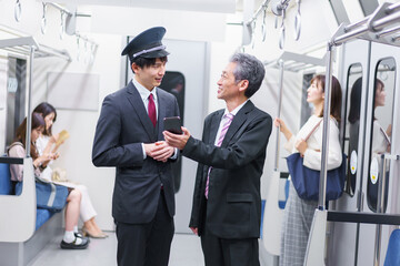 Fototapeta premium 電車