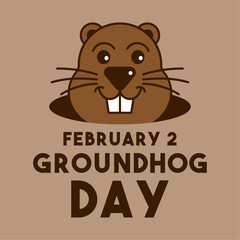Groundhog Day. February 2.