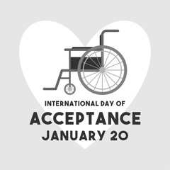 International Day of Acceptance. January 20.