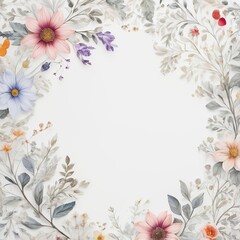 Fototapeta premium seamless floral pattern