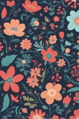 seamless floral pattern