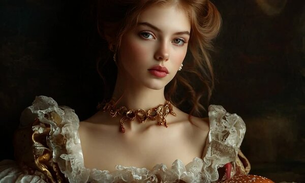 A  Renaissance  Woman with a Modern Twist