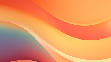 Vibrant Gradient Abstract Background With Warm Orange and Red Tones