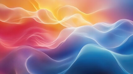 Obraz premium Abstract Colorful Waves