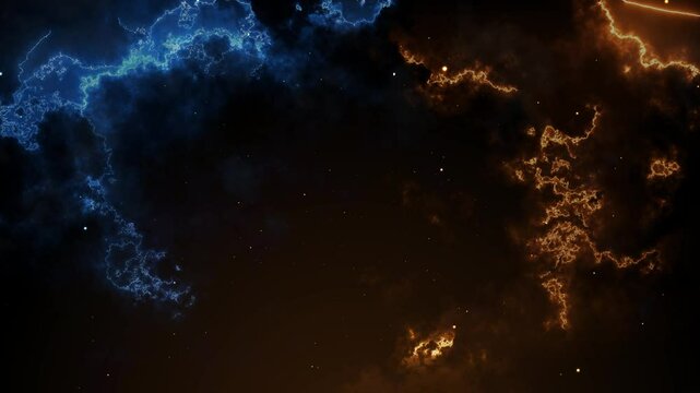 Galaxy space sky stars lights fantasy background.