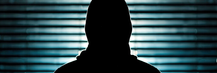 Digital security and threats from hackers. AI generative.