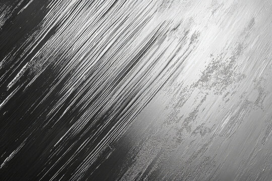 A silver textured surface with a soft, brushed finish, showcasing fine, parallel lines that add a soft, linear texture.