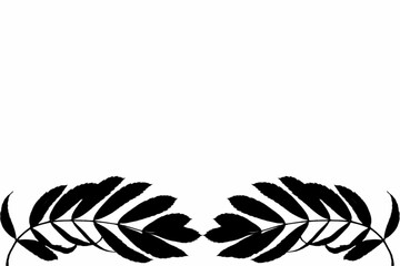 graphic, ornament, pattern, leaves, branch, tree, nature, backgr