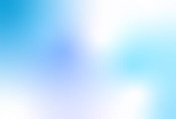 Colorful Pastel Blue Gradient Blurry Background. Abstract Art Wallpaper. Vector Illustration