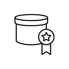 Best Moisturizer outline icons, minimalist vector illustration ,simple transparent graphic element .Isolated on white background