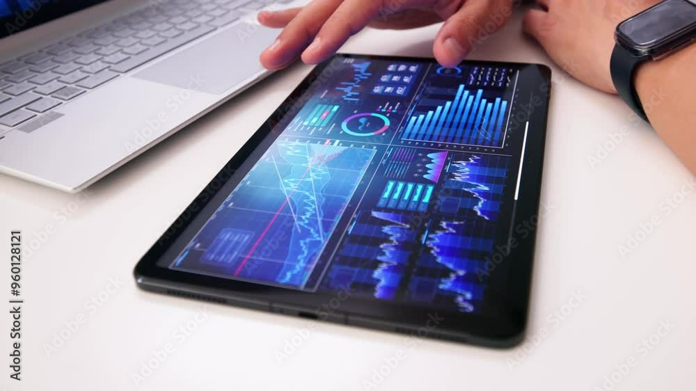 Aufkleber Data Analyst Using Data Analytics KPI