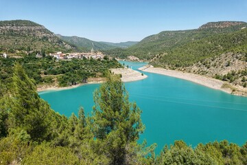 Obraz premium Puebla de Arenoso, Spanien