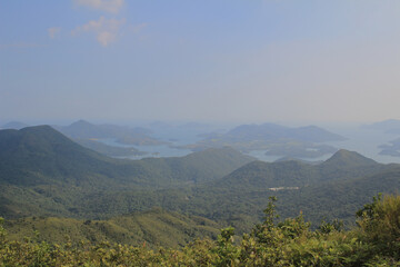 Obraz premium Oct 21 2015 Sai Kung West Country Park of Kai Kung Shan