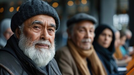 Voters of different ages and ethnicities casting their ballots