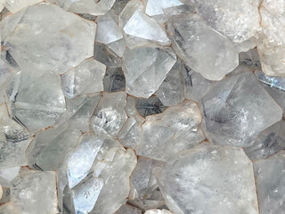 Texture of natural amethyst crystals. Natural background.
