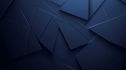 Dark blue geometric pattern showcasing technology and modern design