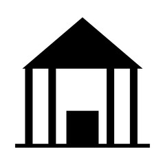 black and white library