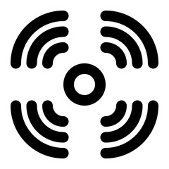 sensor, signal, computer, iot, internet of things outline icon