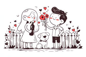 Valentine's Day Ambience Sketch