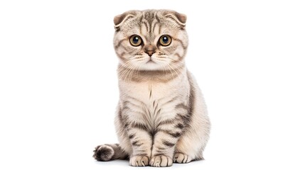 Obraz premium bengal cat isolated on white